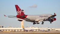 G-VWOW @ MIA - Virgin Atlantic 747-400 - by Florida Metal