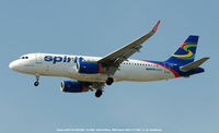 N623NK @ BWI - Spirit on final to 28.