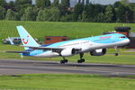 G-BYAW @ EGBB - Thomson - by Chris Hall