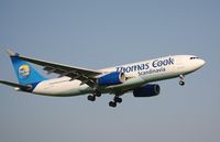 OY-VKF @ EGKK - Finals 08 - by John Coates