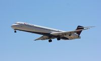 N943DN @ KSJC - MD-90-30 - by Mark Pasqualino