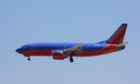 N345SA @ KSJC - Boeing 737-300 - by Mark Pasqualino