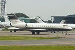 N199LA @ EGGW - 2007 Bombardier BD-700-1A11, c/n: 9255 at Luton - by Terry Fletcher