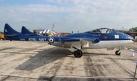 N115DH @ YIP - De  Havilland Vampire - by Florida Metal