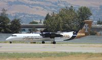 N400QX @ KSJC - DHC-8-402