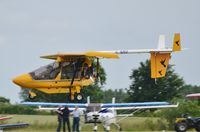 G-BZEZ @ X3CX - Landing at Crabfield 2014. - by Graham Reeve
