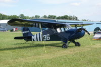 N36834 @ KMWO - Defender at the 2014 National Aeronca Convention - by Charlie Pyles