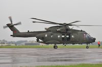 ZJ990 @ EGVA - Wet RIAT arrival - by John Coates