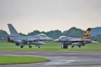 FA-86 @ EGVA - Meets FA-87 head on ! - by John Coates