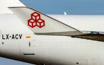 LX-ACV @ ELLX - right winglet of LX-ACV showing proud the Cargolux logo - by Friedrich Becker