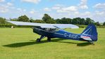 G-AIGF @ EGTH - 1. G-AIGF visiting Shuttleworth (Old Warden) Aerodrome.