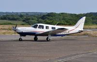 N808CA @ EGFH - Visiting Saratoga II HP. - by Roger Winser