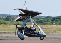 G-SHEZ @ EGFH - Visiting Quik. - by Roger Winser