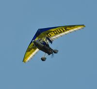 G-OUIK @ EGFH - Visiting Quik overhead join. - by Roger Winser