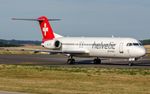 HB-JVE @ ELLX - taxying to the active - by Friedrich Becker