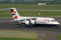 G-CFAA @ EDDL - BAe146 British Airways - by Triple777
