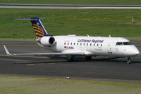 D-ACRQ @ EDDL - Canadair RJ-200ER Lufthansa Regional - by Triple777