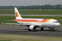 EC-ICS @ EDDL - Airbus 320 Iberia