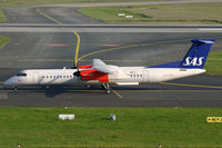 OY-KCE @ EDDL - Dash 8 SAS Commuter - by Triple777