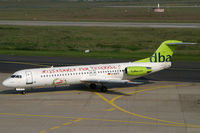 D-AGPS @ EDDL - Fokker 100 DBA - by Triple777