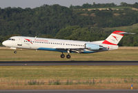 OE-LVC @ LOWW - Austrian Fokker 100 - by Thomas Ranner