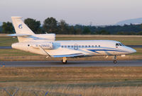 RA-09600 @ LOWW - Gazpromavia Falcon 900 - by Thomas Ranner