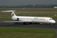 LZ-LDK @ EDDL - MD82 Bulgarian Air Charter - by Triple777
