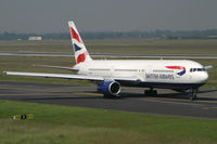 G-BNWX @ EDDL - Boeing 767 British Airways - by Triple777