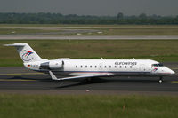 D-ACRC @ EDDL - Canadair RJ-200ER Eurowings
