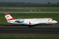 OE-LCH @ EDDL - Canadair CL-600 Austrian Arrows - by Triple777