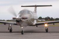 LX-JFR @ EGHH - Arriving Pilatus Centre - by John Coates