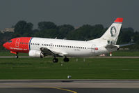 LN-KKL @ EDDL - Boeing 737-300 Norwegian
