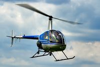 G-BSGF @ EGBR - In the hover
