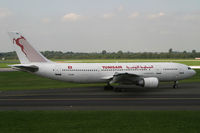 TS-IPA @ EDDL - Airbus 300 Tunis Air - by Triple777