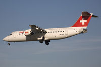 HB-IXO @ EBBR - BAe146 Swiss