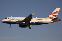 G-EUPS @ EBBR - Airbus 319 British Airways