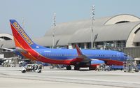 N489WN @ KSNA - Boeing 737-700 - by Mark Pasqualino