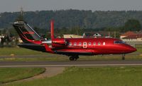 G-LCDH @ LOWG - Lewis Hamilton Canadair CL-600-2B16 Challenger 605