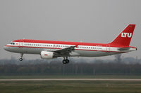 D-ALTG @ EDDL - Airbus 320 LTU - by Triple777