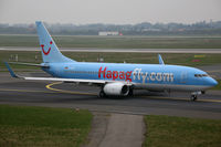 D-AHFA @ EDDL - Boeing 737-800 Hapagfly - by Triple777