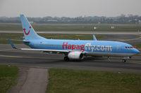 D-AHFW @ EDDL - Boeing 737-800 Hapagfly