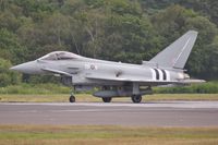 ZK308 @ EGHH - Departing to display at Stirling...with D Day stripes for this special year - by John Coates