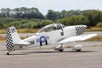 G-CIBM @ EGFH - Raven 4, taxxing at EGFH prior to a local flight down Gower. - by Derek Flewin