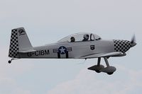 G-CIBM @ EGFH - EGFH resident Vans RV-8, seen shortly after departing runway 28 at EGFH. - by Derek Flewin