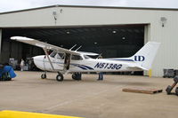 N5138G @ KIOW - Advertising the University of Dubuque flight school - by Glenn E. Chatfield