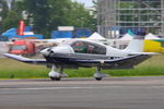 G-CBEZ @ EGSX - at the Air Britain fly in - by Chris Hall