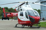 G-HAAT @ EGSX - Hertfordshire & Essex Air Ambulance - by Chris Hall