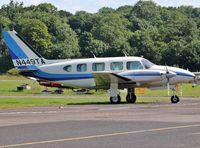 N449TA @ EGTR - Parked at its base - by G TRUMAN