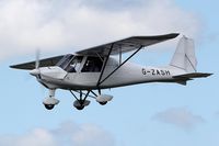 G-ZASH @ EGFP - EGFH resident Ikarus, low fly by, runway 22 at EGFP.