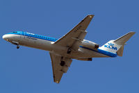 PH-KZW @ EGLL - Fokker F-70 [11558] (KLM cityhopper) Home~G 03/05/2013. On approach 27R. - by Ray Barber